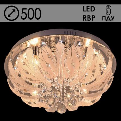 Люстра 55538/500 CR хром 5х40W E14 LED-RBP ПДУ d500, 24